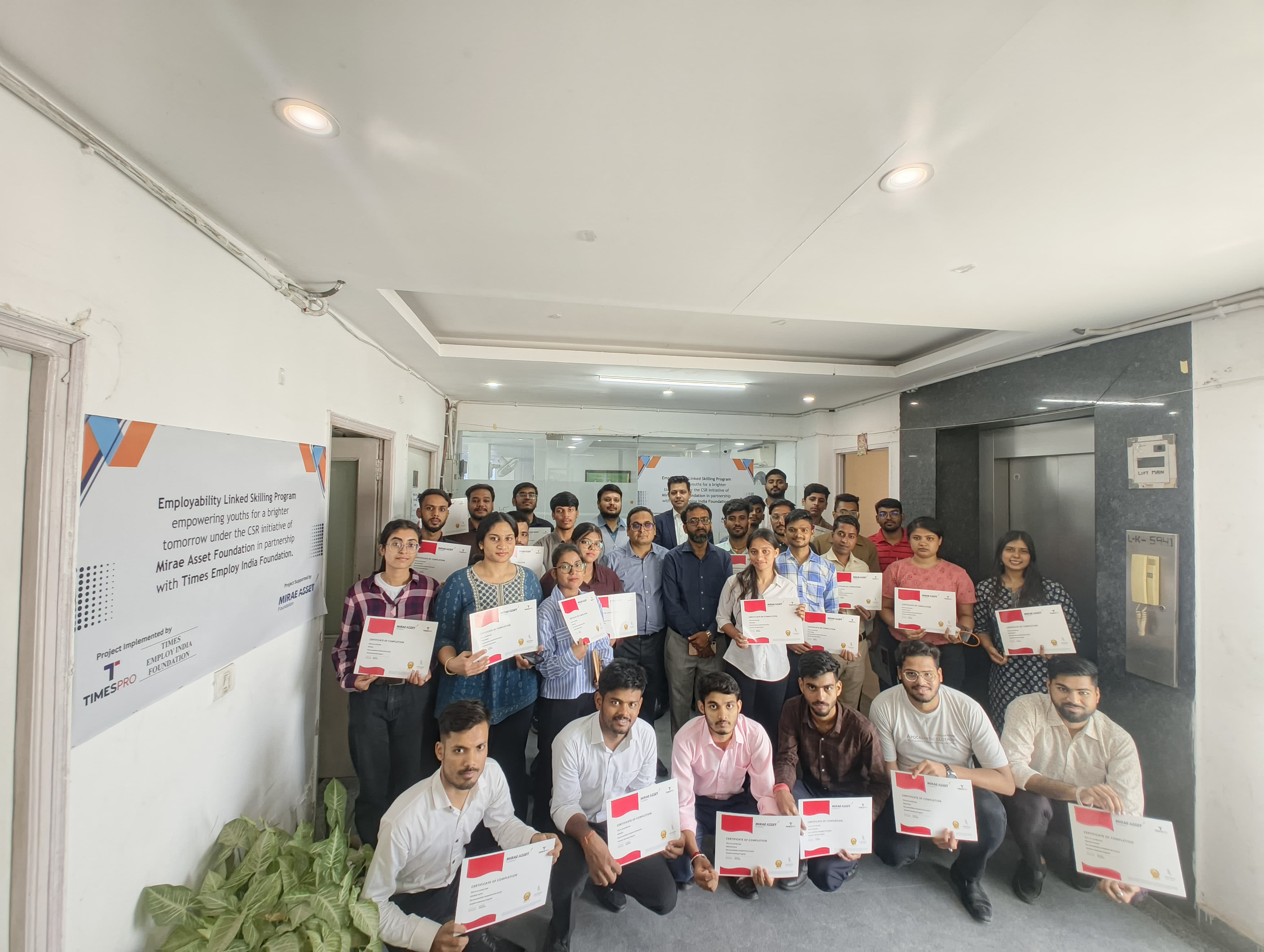 Mirae Asset Foundation & Times Employ India Foundation equip underprivileged youth with industry-ready skills through the ‘Employability Linked Skill Training’ initiative